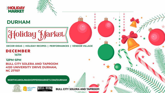 Durham Holiday Market This Saturday!