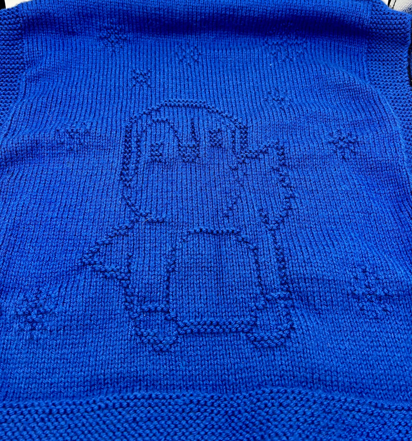 Premie Penguin Baby Blanket